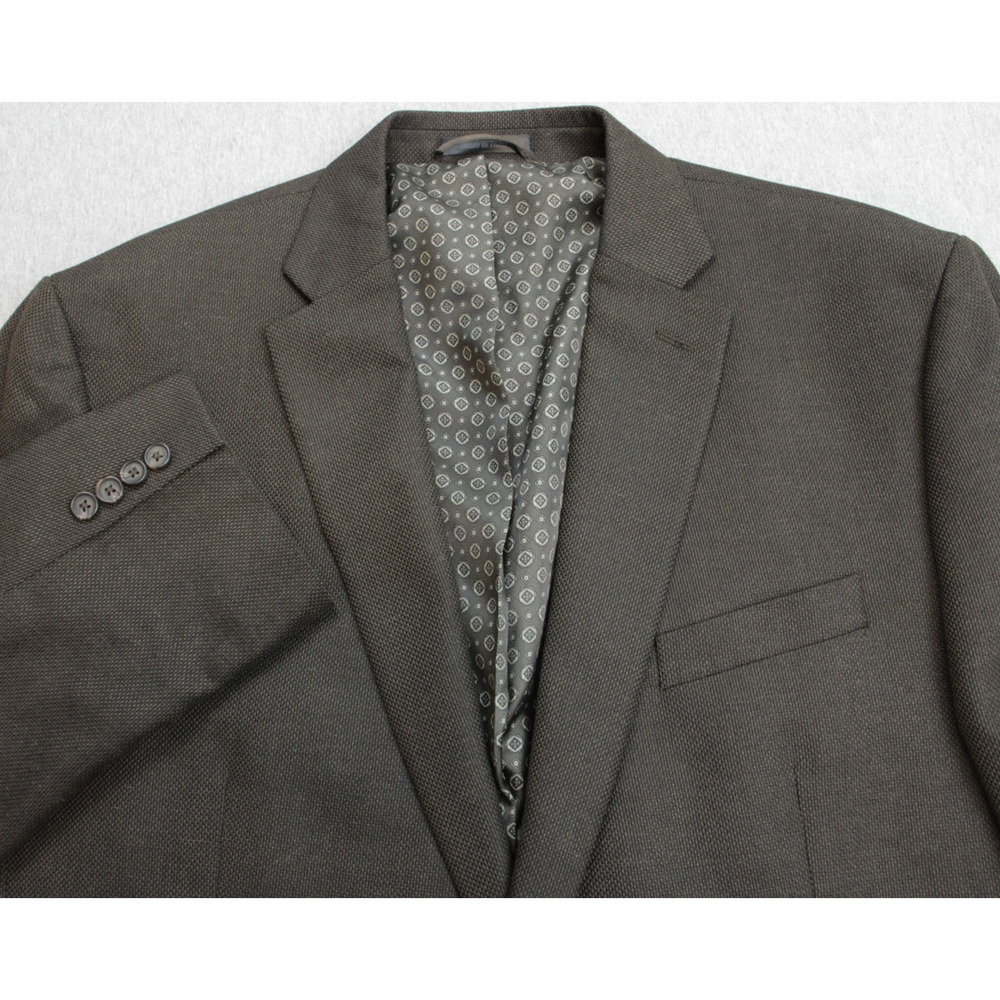 Lauren Ralph Lauren Blazer Mens 48R Brown 2 Buttons Single Breasted Lined